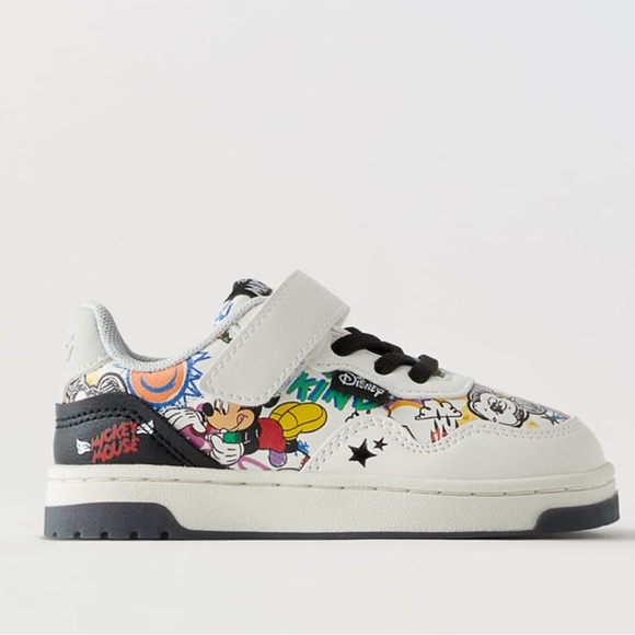 Zara Other - Zara Mickey Sneakers - size 9.5 / Like new